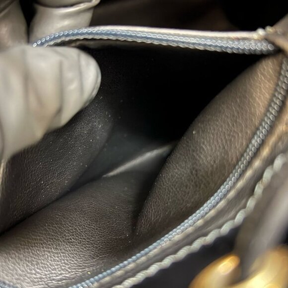 Saint Laurent Yves YSL Logo Leather Shoulder Bag - Picture 10 of 10